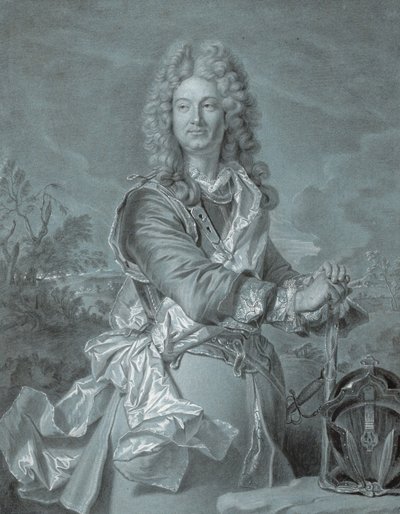 Portrait of a Marshal of France (c. 1740) by Hyacinthe Francois Rigaud